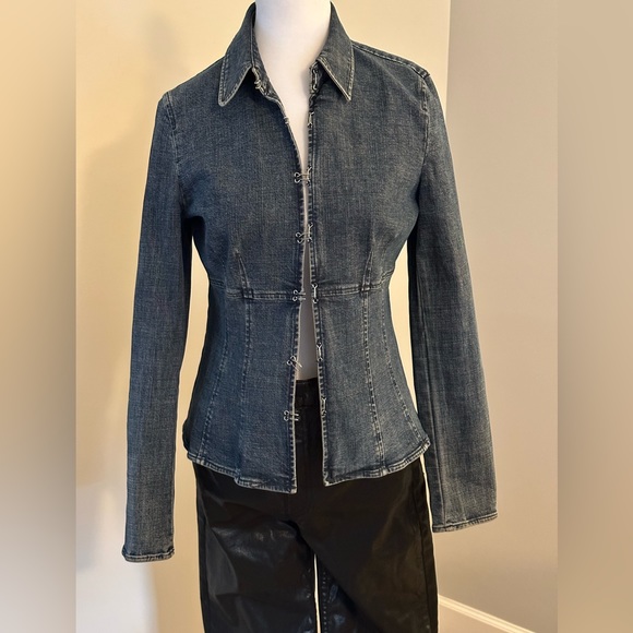 Nine West Jackets & Blazers - Nine West Fitted Denim Blazer